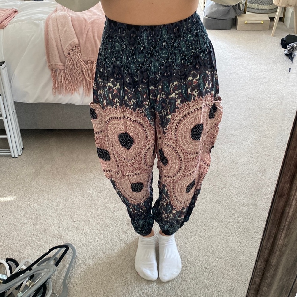 Pattern pants from Spain!